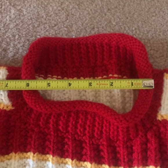 WOMANS COLOURFUL SWEATER. - Picture 3 of 5